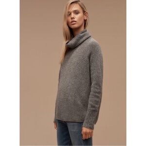 Aritzia Babaton Plutarch Wool Turtleneck Sweater Size Small